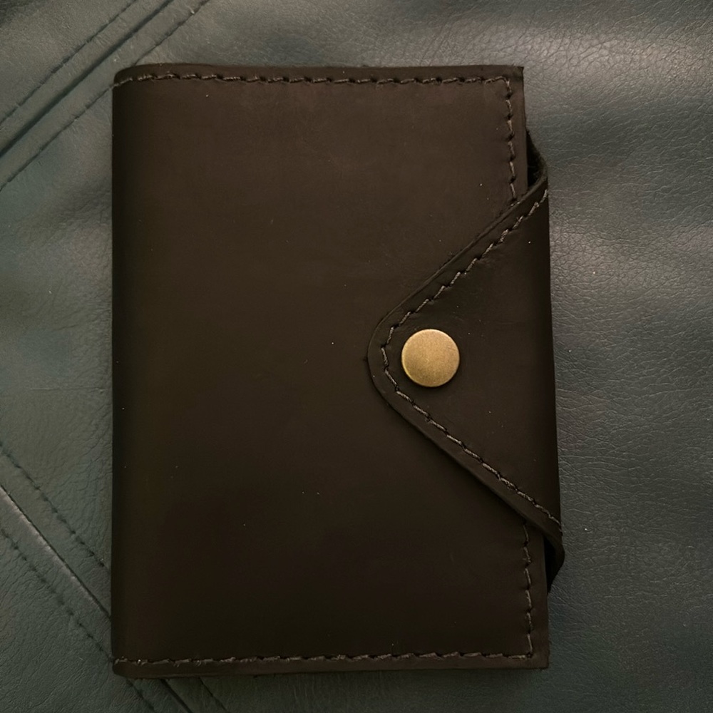 Portland Leather Goods small black journal